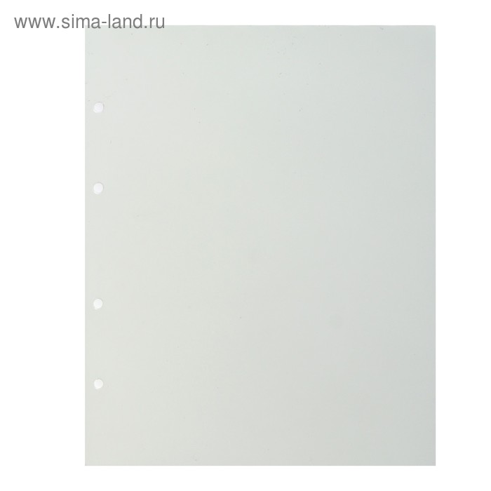 Лист «Эконом»промежуточный белый, формат Optima, размер 200х250 мм - Фото 1