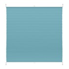 Штора плиссе «Плайн», 70 х 160 см, цвет бирюзовый - Фото 1