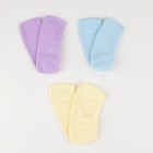 Набор женских носков-подследников (3 пары) MINAKU размер 36-37 (23 см) - фото 1782829