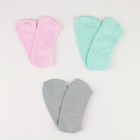 Набор женских носков-подследников (3 пары) MINAKU размер 36-37 (23 см) - фото 318288706