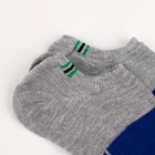 Набор носков мужских укороченных MINAKU 3 пары, размер 40-41 (27 см) - Фото 3