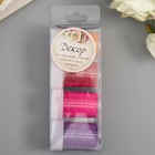 Глиттер в баночке с дозатором "Неон пудра розовая палитра" набор 4 шт 1б=8гр 2,8х10,7х5,2 см 4645547