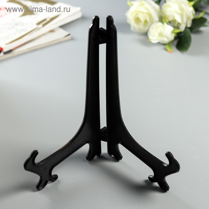 Подставка для тарелок d=30-35 см Pedro, чёрная, 27.5 см - Фото 1