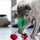 Игрушка Petstages Dental "Вишня" для кошек, с кошачьей мятой, 7 см - Фото 3