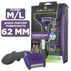 Фурминатор FURminator M/L для больших кошек c длинной шерстью - Фото 1