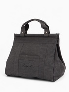 Сумка дорожная на молнии, наружный карман, длинный ремень, серая - Фото 1