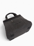 Сумка дорожная на молнии, наружный карман, длинный ремень, серая - фото 59316943