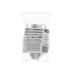 Таймер с вилкой Uniel, 220 В, 150 Вт, разъем L/N, для фитосветильника, провод 2 м - Фото 4