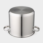 Кастрюля Magistro Grande, 5.5 л, с крышкой, капсульное дно, индукция, нержавеющая сталь - Фото 6