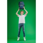 Рюкзак школьный, отдел на молнии, 2 наружных кармана, 2 боковых кармана, дышащая спинка, цвет тёмно-синий - Фото 8