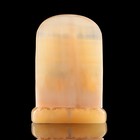 Икона «Иисус Господь Вседержитель», настольная с подсвечником на 1 свечу, селенит - Фото 3