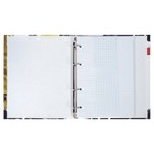 Тетрадь на кольцах, 160 листов в клетку «Футбол», твёрдая обложка, глянцевая ламинация, со сменным блоком - Фото 3