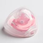 Соска - пустышка силиконовая ортодонтическая Крошка Я, от 6 мес., с колпачком, в контейнере, розовый - фото 25462431