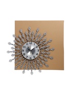 Часы настенные интерьерные «Ожеше», серия: Ажур, бесшумные, плавный ход, d=60 см, циферблат d=22 см, от батарейки 1×АА 4663088