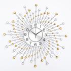 Часы настенные, серия: Ажур, "Оцьери", плавный ход, d-59 см, циферблат 22 см - фото 320645772