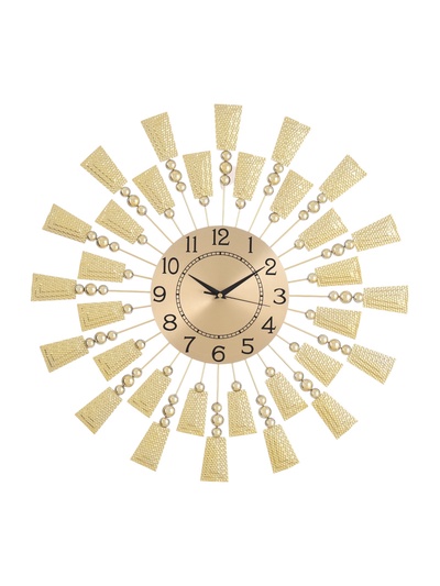 Часы настенные, серия: Ажур, "Борнаго", плавный ход, d-60 см, циферблат 22 см