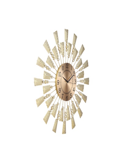 Часы настенные, серия: Ажур, "Борнаго", плавный ход, d-60 см, циферблат 22 см