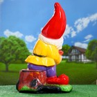 Садовая фигура "Гном с лопатой" большой 75х47см - Фото 3