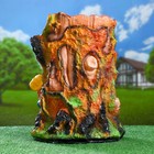 Садовая фигура "Гномы на пеньке" 45х35см - Фото 3