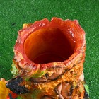 Садовая фигура "Гномы на пеньке" 45х35см - Фото 4