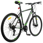 Велосипед 29" Stels Navigator-900 MD F010, цвет чёрный/зелёный размер 21" - Фото 3