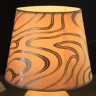 Абажур Е14 белый-серебро 20х20 см.  (артикул 4415789)  большой выбор товаров оптом и в розницу по низким ценам с доставкой