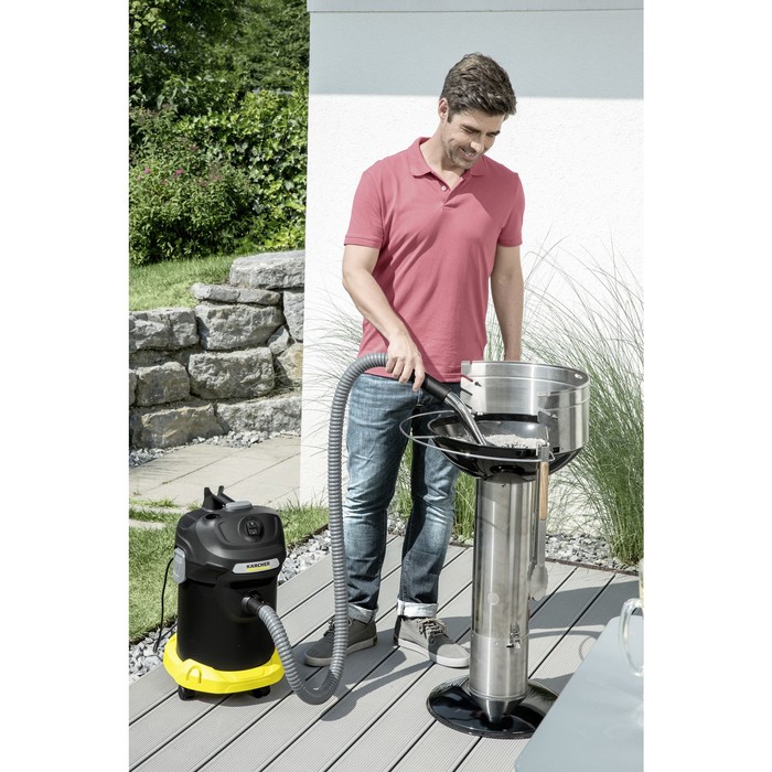 Пылесос для золы Karcher AD 4 Premium, 600/150 Вт, 17 л/металл, чёрно-жёлтый - фото 51344463