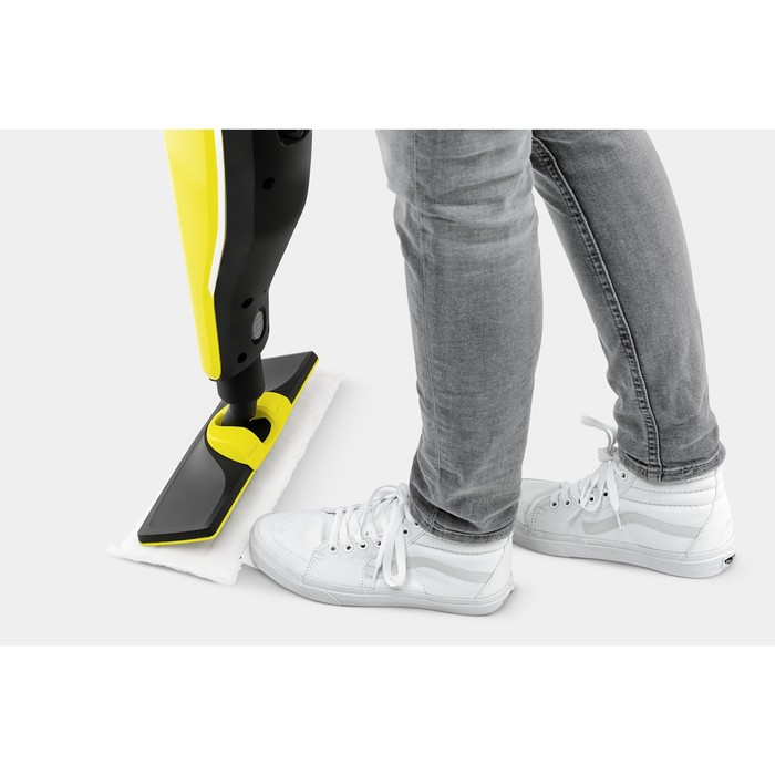 Паровая швабра Karcher SC 3 Upright Easyfix, 1600 Вт, 500 мл, шнур 5 м, жёлтая - фото 51318841