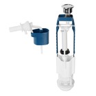 Арматура для смывных бачков "УКЛАД" - 2, с боковой подводкой 1/2", однокнопочная, хром - Фото 1