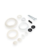 Арматура для смывных бачков "УКЛАД" - 2, с нижней подводкой 1/2", однокнопочная, хром - Фото 4