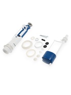 Арматура для смывных бачков "УКЛАД" - 2, с нижней подводкой 1/2", однокнопочная, хром - Фото 5