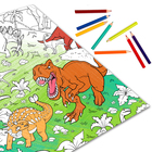 Раскраска гигант «Эра динозавров» - фото 6273384