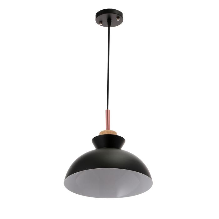 Светильник BayerLux «Вармо» 1×60 Вт Е27 черный 28×28×24 см