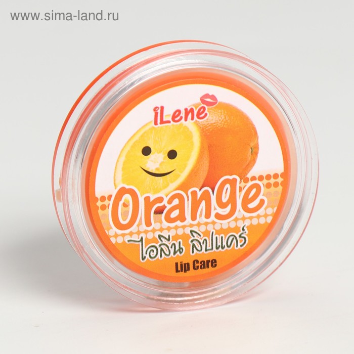 Бальзам увлажняющий для губ со вкусом апельсина "Llene lip care Orange" - Фото 1