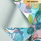 Пленка для цветов «Цветы», светло-зеленый, 58 см × 5 м - Фото 1