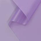 Пленка для декора и флористики, однотонная, светлая, «Хрусталь», голубая, розовая, рулон 1 шт., 0.58×5 м - Фото 1