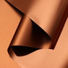 Пленка для цветов "Глянец", бронза, 58 см х 5 м - Фото 1