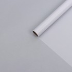 Бумага тишью водоотталкивающая, цвет белый, 58 см х 5 м 19 микрон - фото 10837732