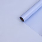 Бумага тишью водоотталкивающая с ламинацией, цвет голубой лёд, 58 см х 5 м 75 микрон - фото 11432893