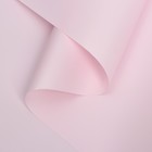 Бумага тишью с ламинацией, цвет светло-розовый, 58 см х 5 м 75 микрон - Фото 3