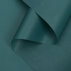 Бумага тишью с ламинацией, цвет изумрудный, 58 см х 5 м 75 микрон - Фото 3