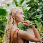 Серьги из дерева «Ваканда» монстера, цвет бело-коричневый в золоте - Фото 6