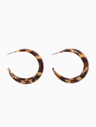 Серьги кольца QF «Леопард», d=4.5 - Фото 3