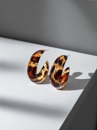 Серьги кольца QF «Леопард», d=4.5 - Фото 6