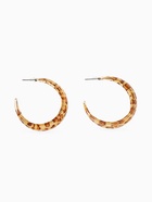 Серьги кольца акриловые QF «Леопард», d=5.5 см - Фото 3