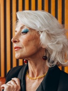 Серьги пластик «Ягодка» черешня, бордовые в золоте - Фото 5