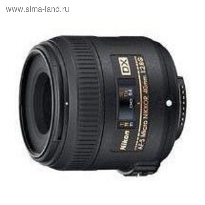 Объектив Nikon AF-S DX (JAA638DA), 40мм f/2.8 Macro - Фото 1