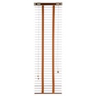 Деревянные жалюзи, размер 70х160 см, цвет зебрано красное  (артикул 4229751)  большой выбор товаров оптом и в розницу по низким ценам с доставкой