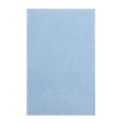 Полотенце махровое «Romance» цвет голубой, 50х90, 330 гр.