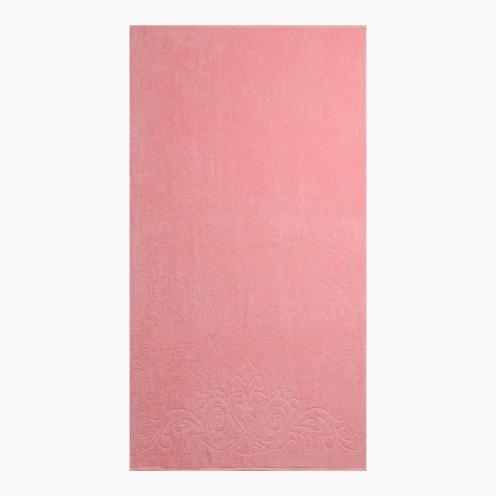 Полотенце махровое Romance ПЛ-1201-04353, 100х150см, цв. 12-1708 розовый, 320гр/м, хл 100% - Фото 1